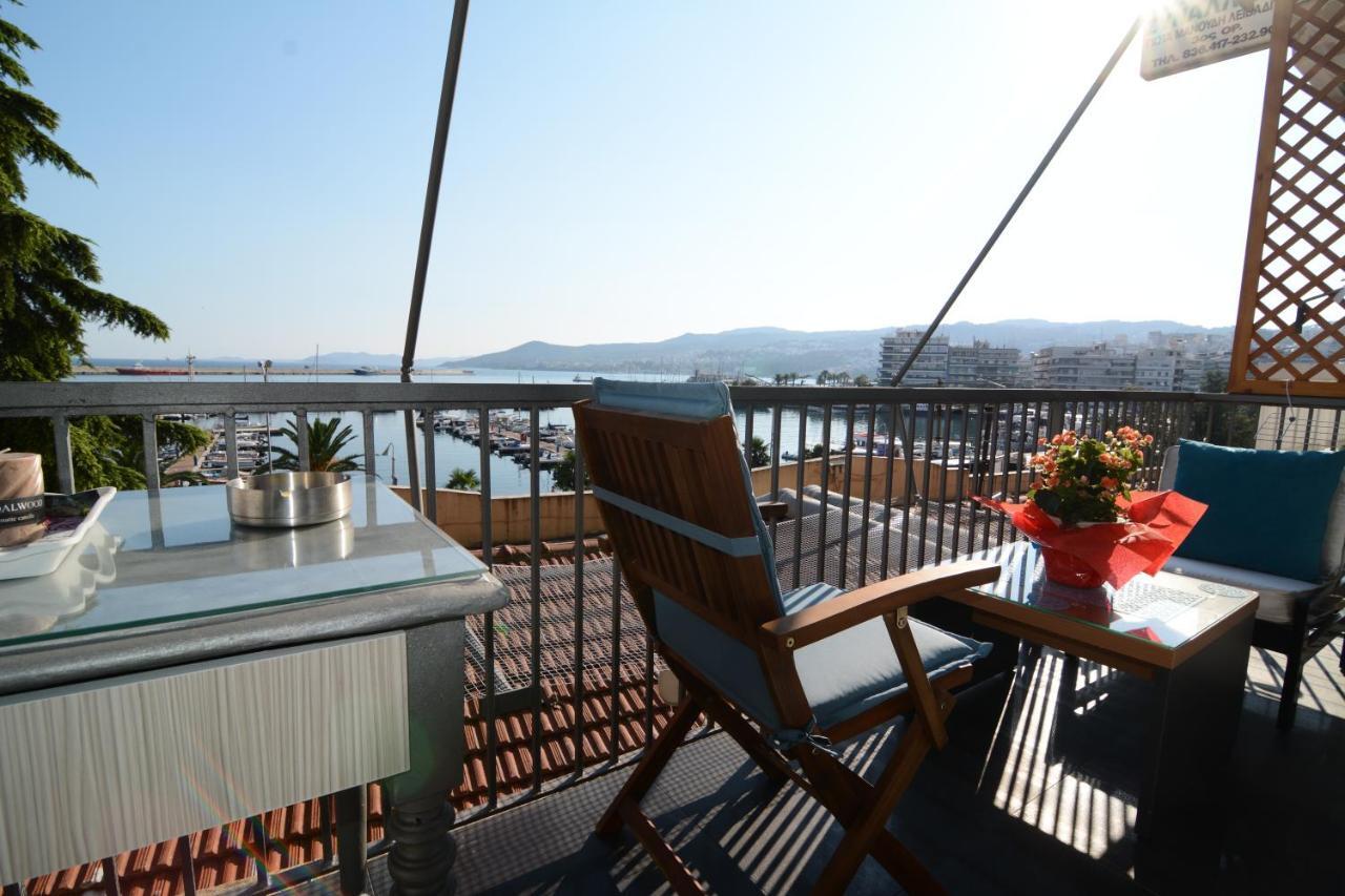 Kavala marina view studio Esterno foto