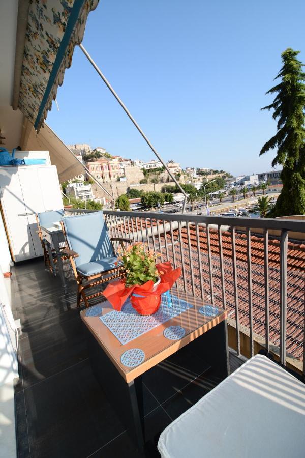Kavala marina view studio Esterno foto