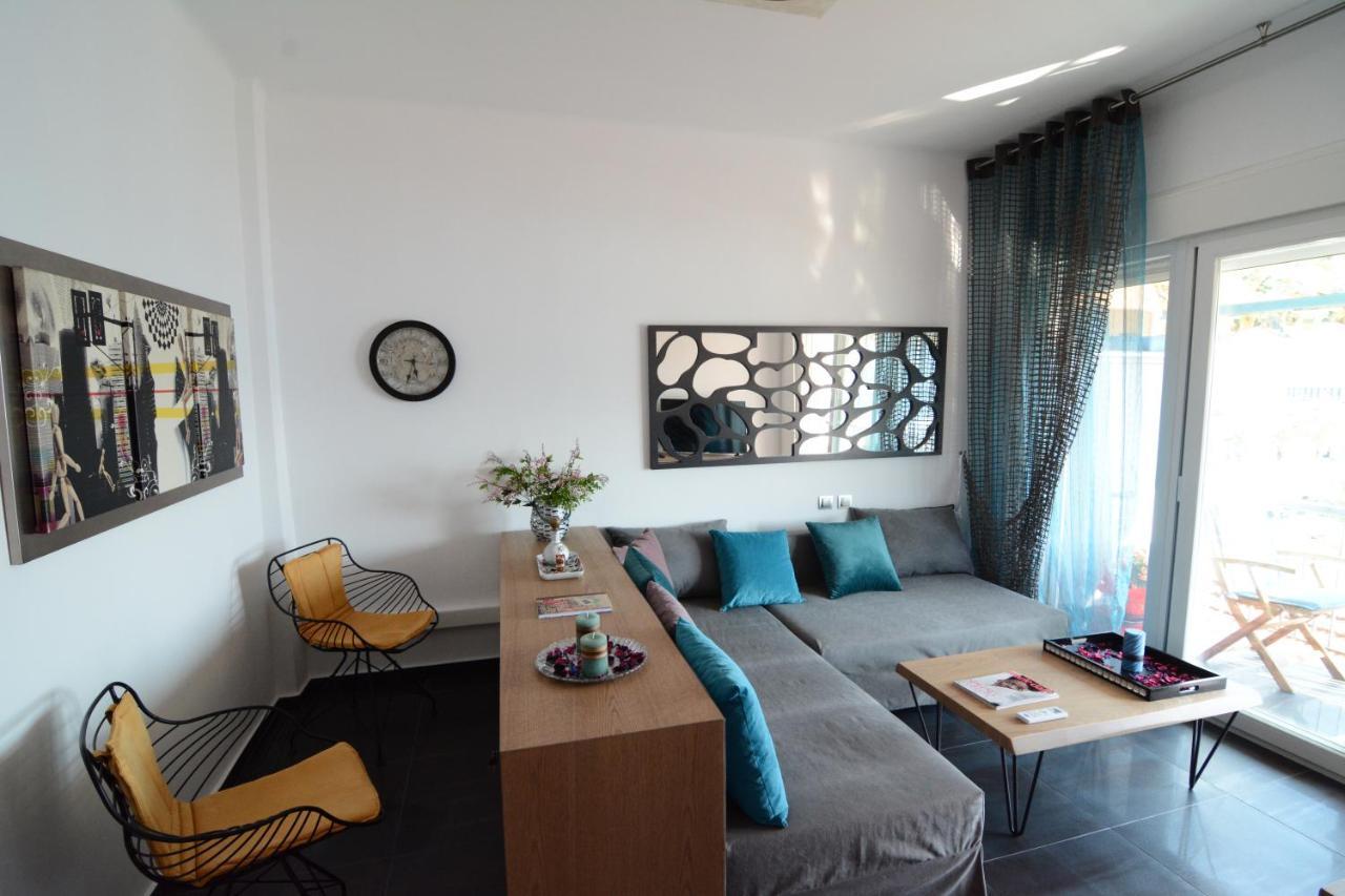 Kavala marina view studio Esterno foto