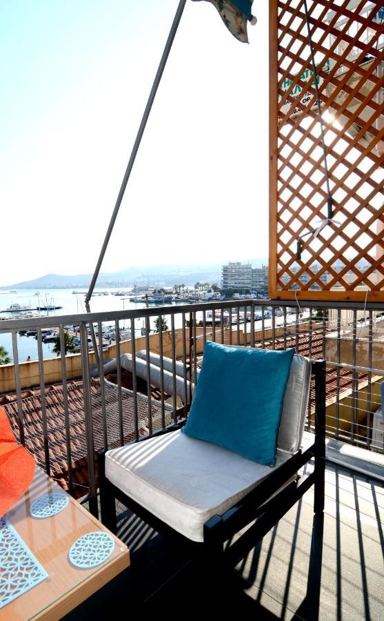 Kavala marina view studio Esterno foto